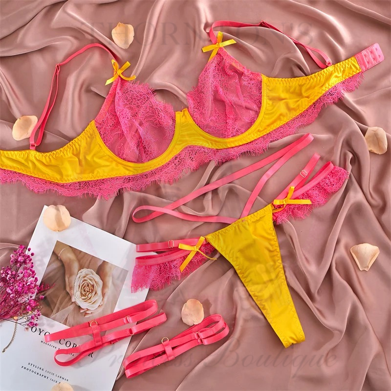Sunny Delight Lace Underwear Set