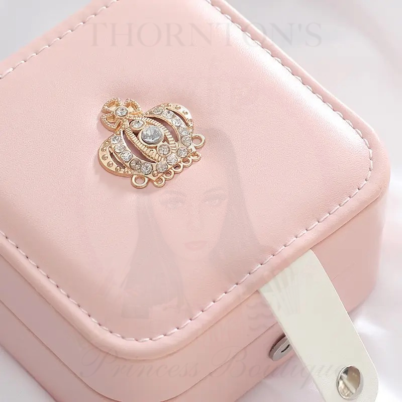 Pink Crown Jewels Treasure Box