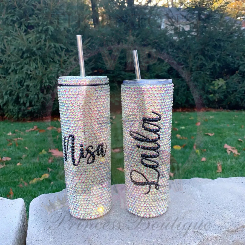 Sparkling Gems Personalised Tumbler
