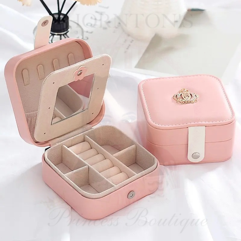 Pink Crown Jewels Treasure Box