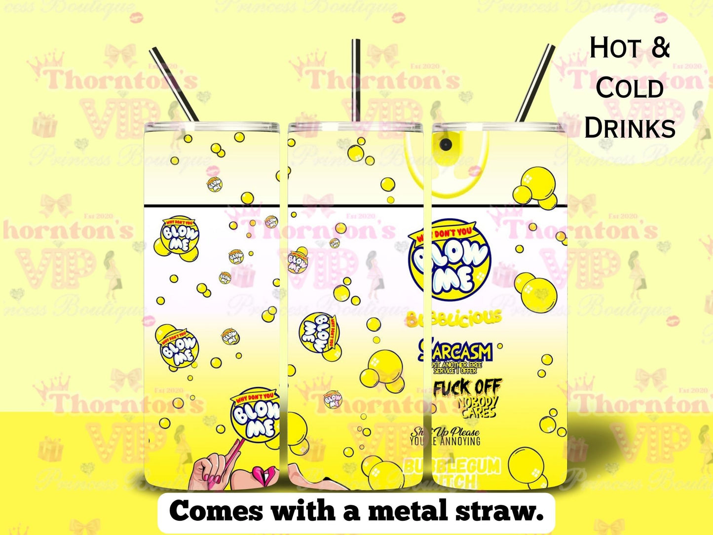 Blow Me Tumbler
