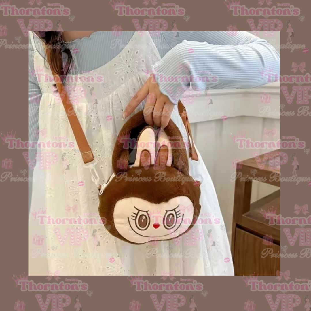 La Booboo Fluffy Cross Body Bag