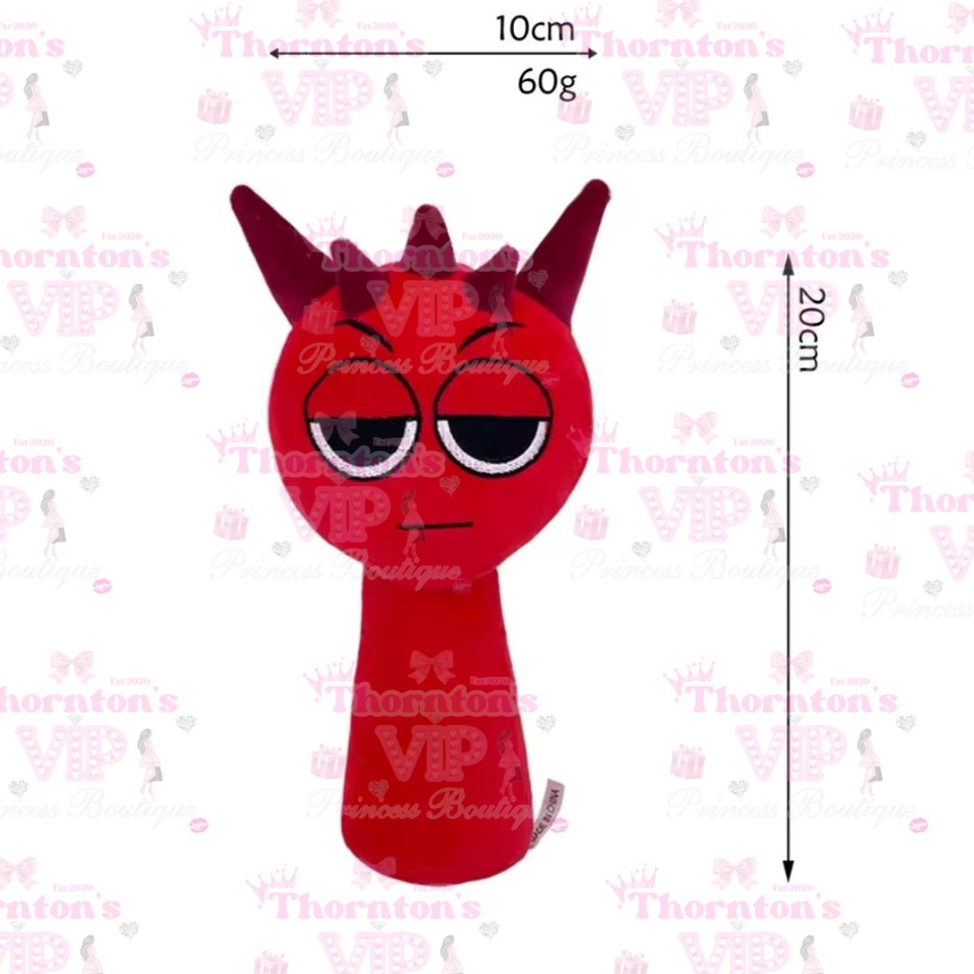 Sprunki Inspired Plushies - Multiple Designs