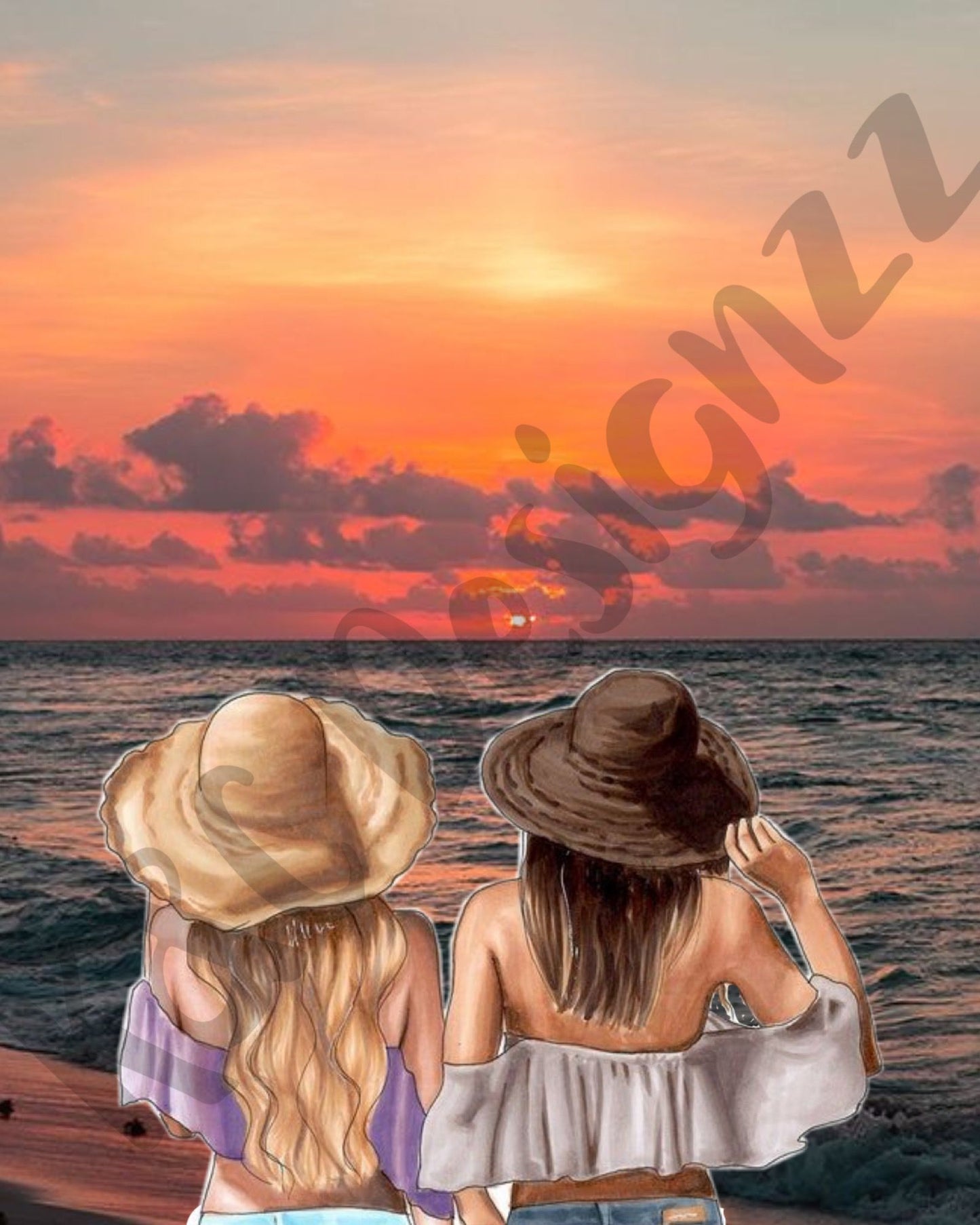 Sunset Digital Print