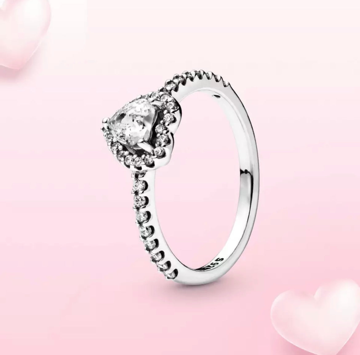 Love Is All You Need Diamanté Ring -Various Colours
