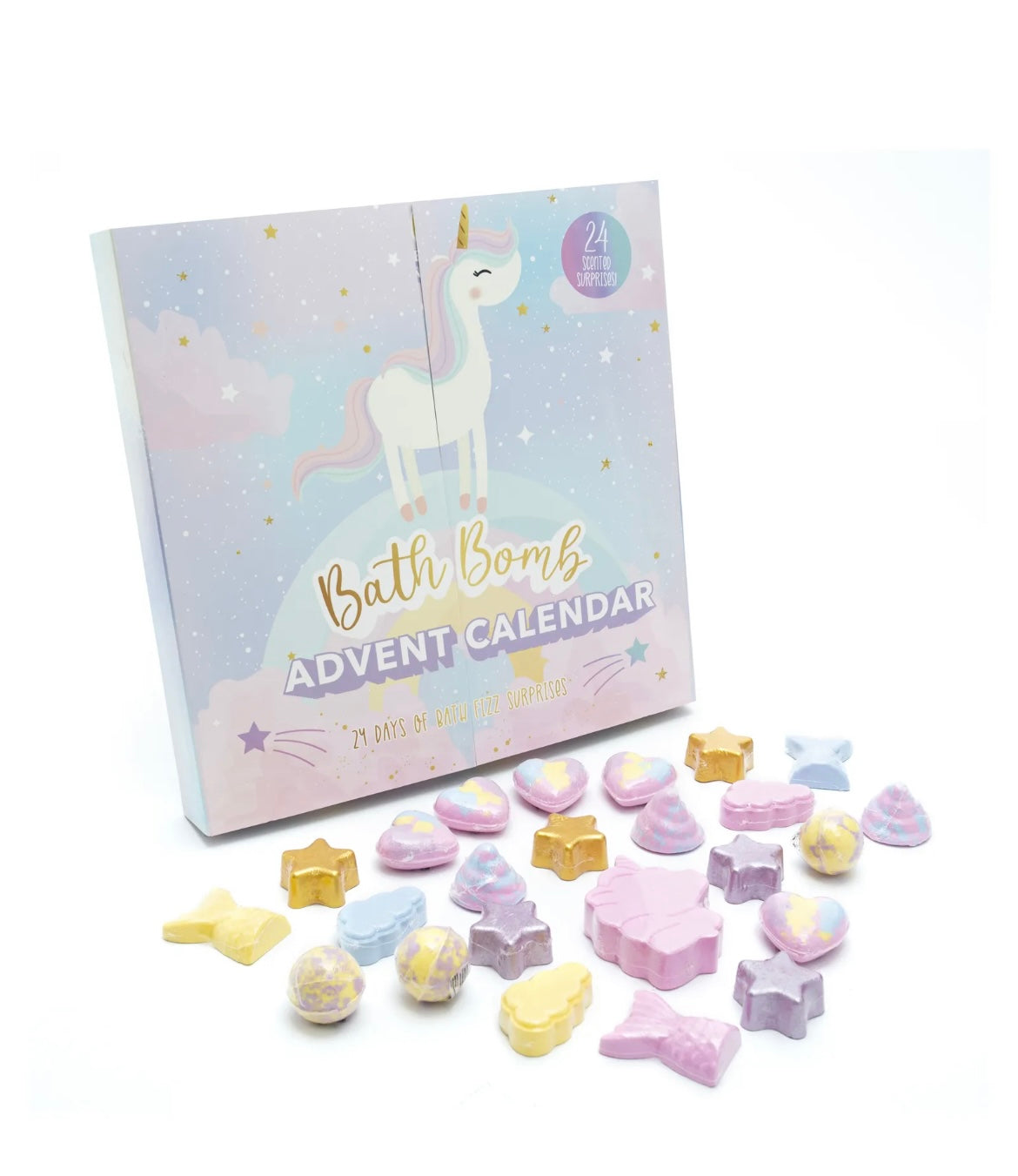 Unicorn Bath Bomb Advent Calendar