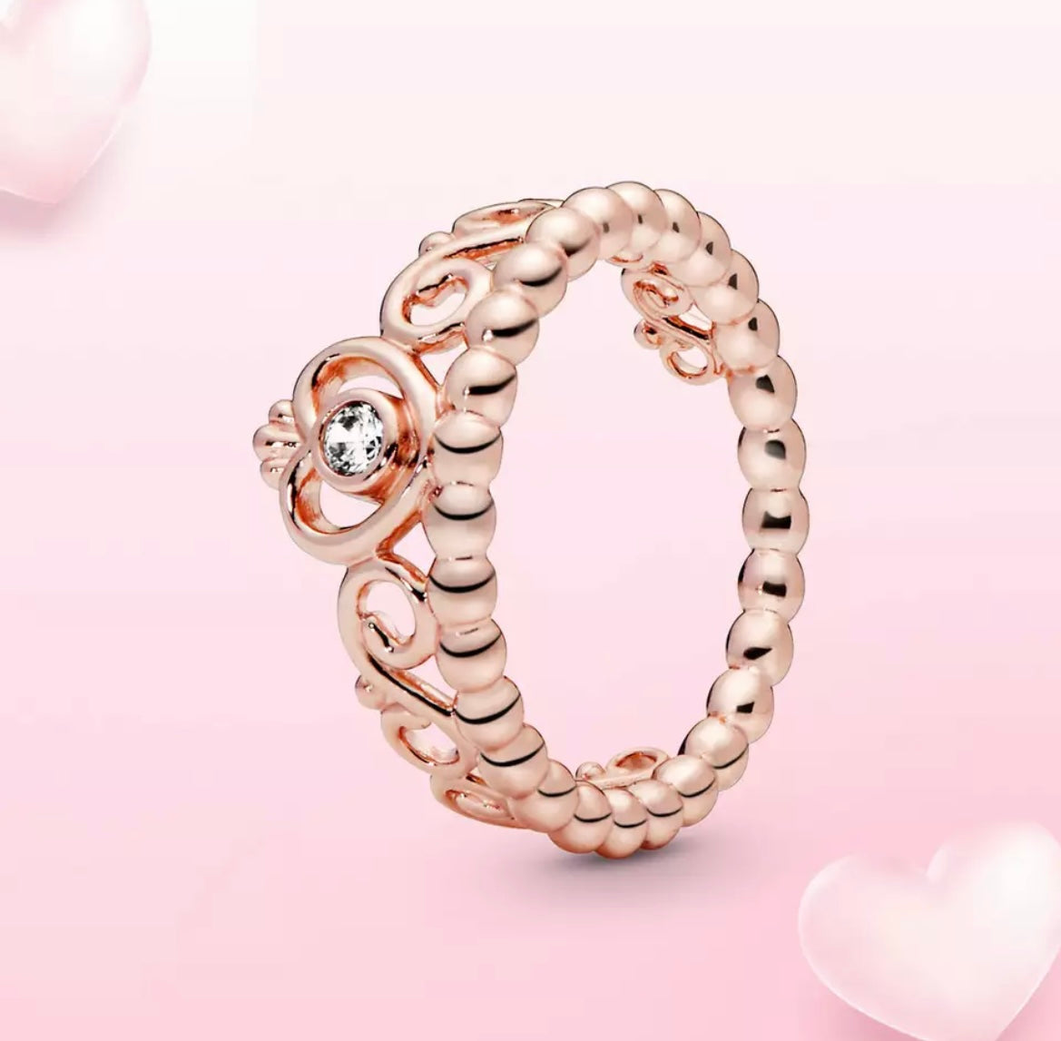 Heart Tiara Rings