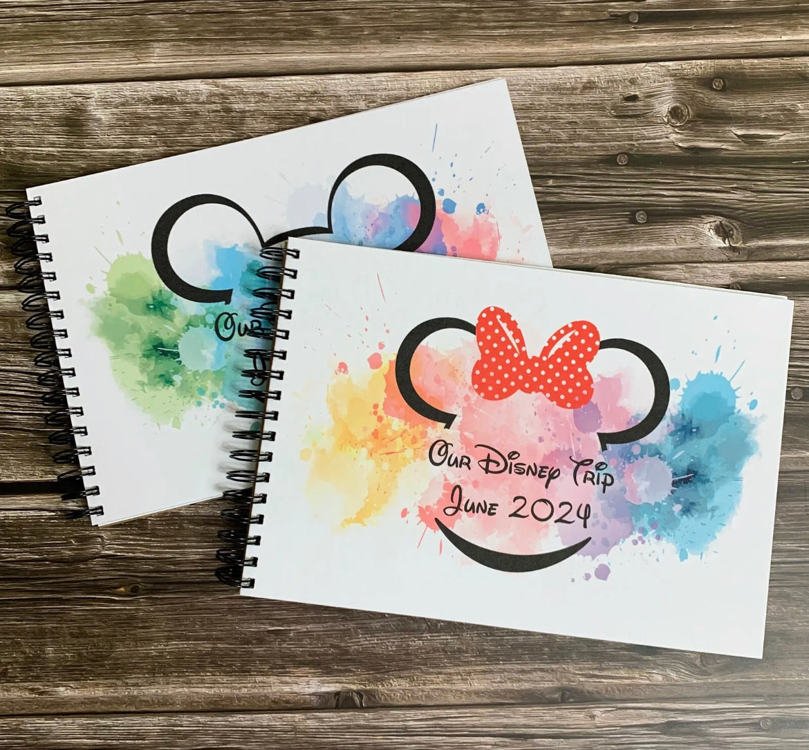 Disney Trip Autograph Memory Book