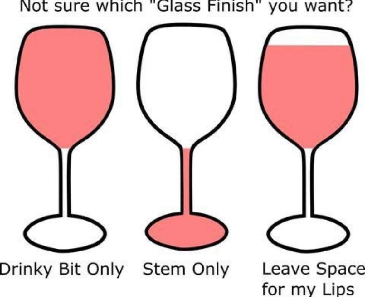 Glitter Gin Balloon Glass