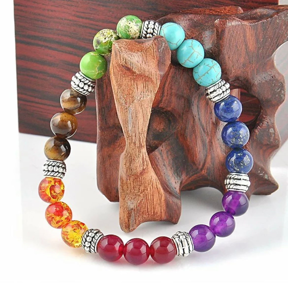 Chakra Beaded Bracelet