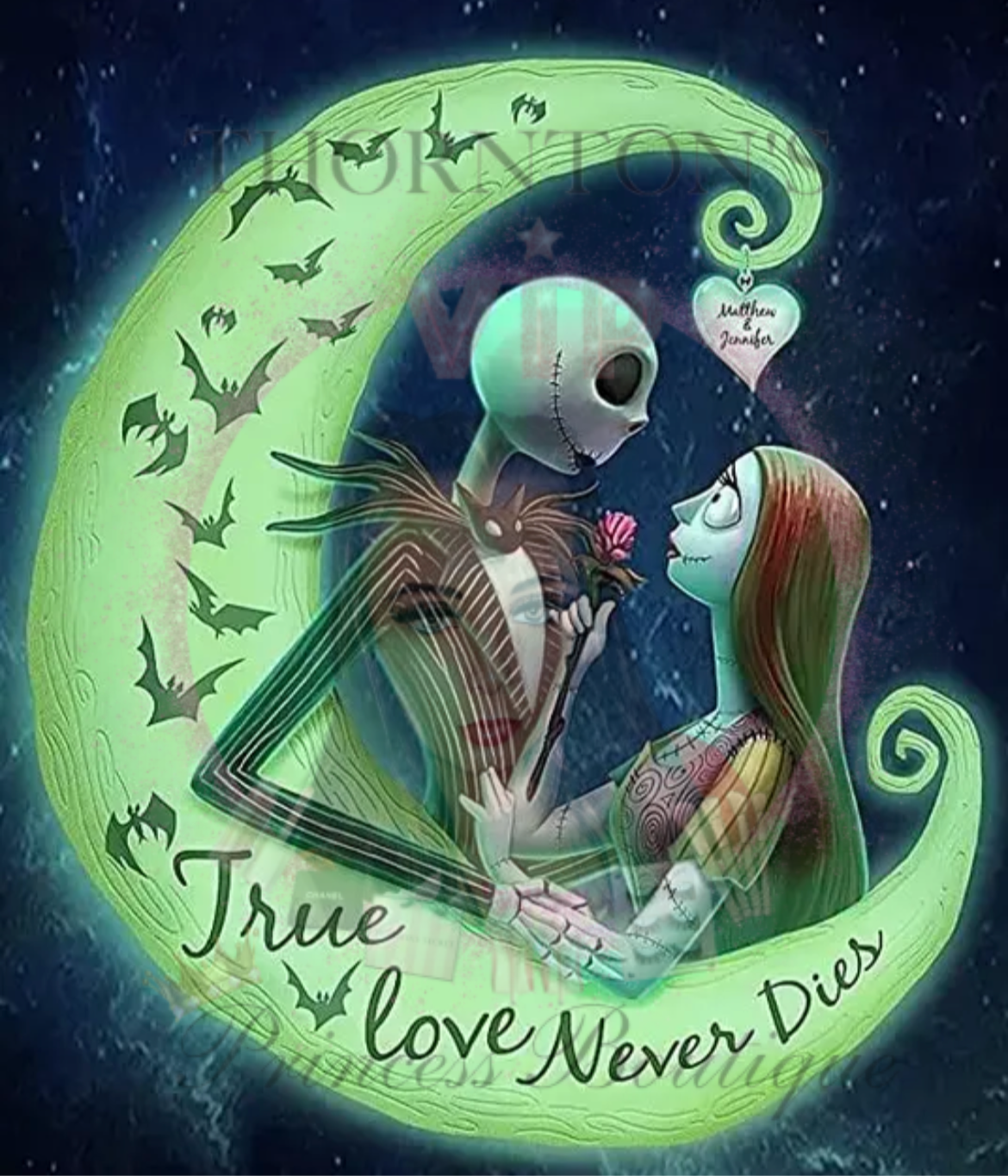 True Love Nightmare Before Christmas Diamond Art
