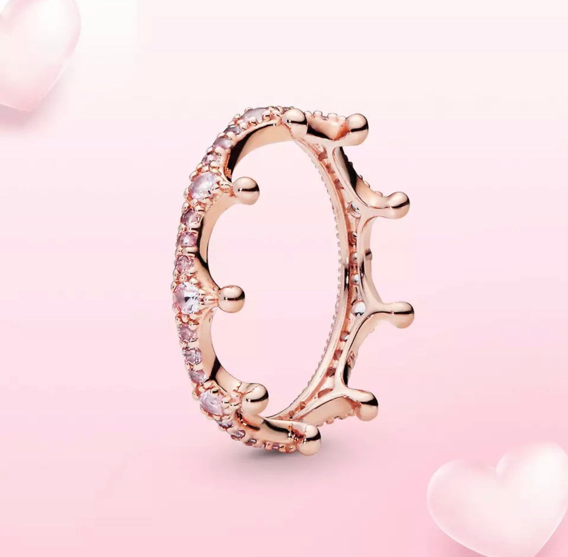 Rose Gold Crown Ring