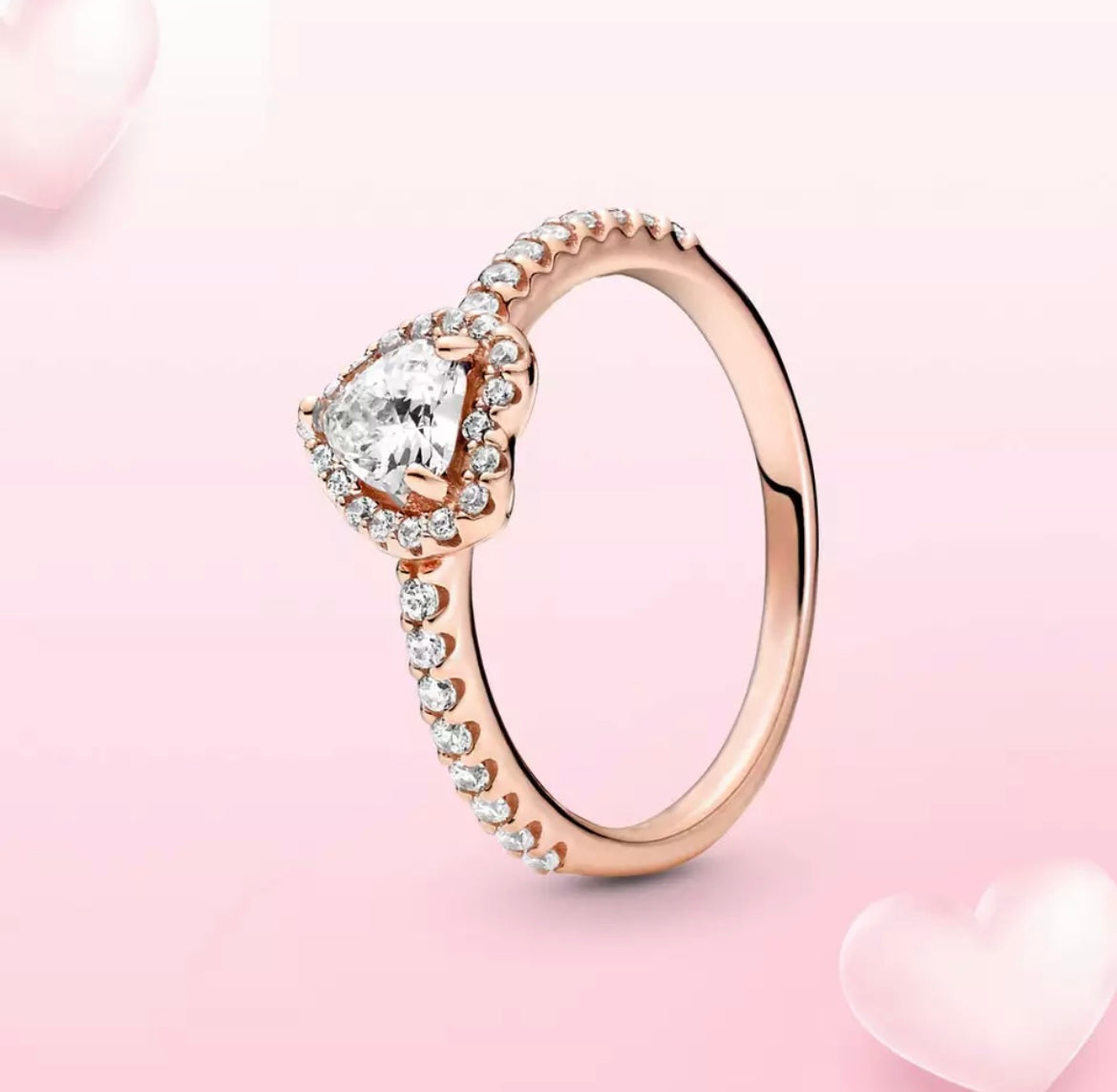 Love Is All You Need Diamanté Ring -Various Colours