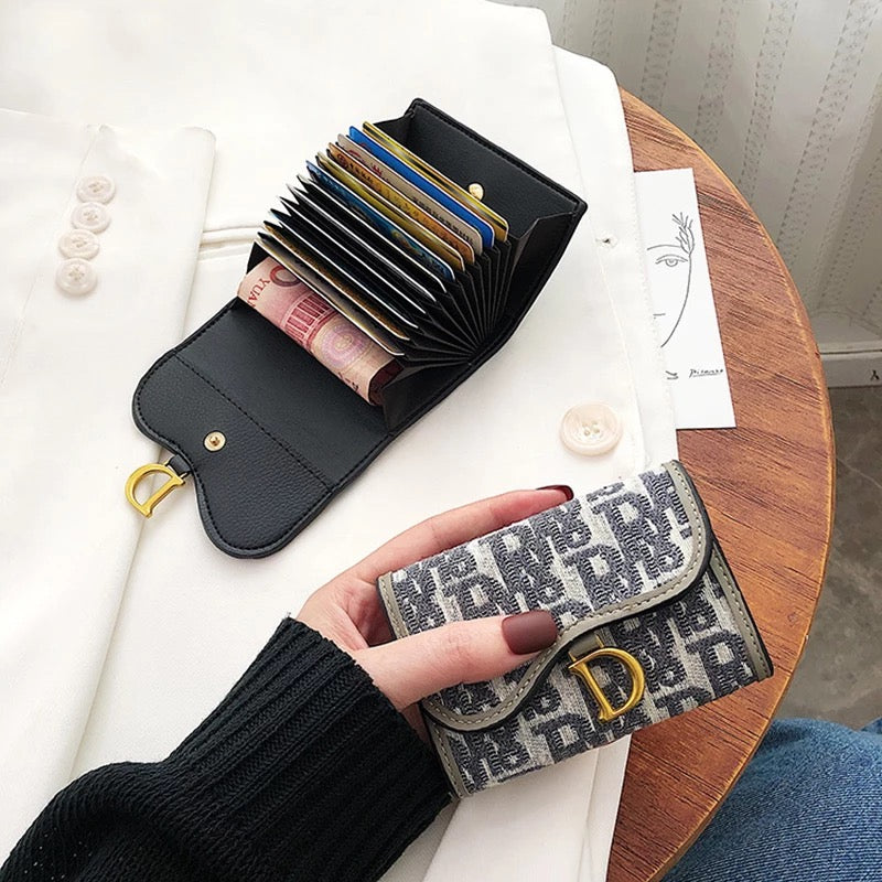 Monogram Print Purse