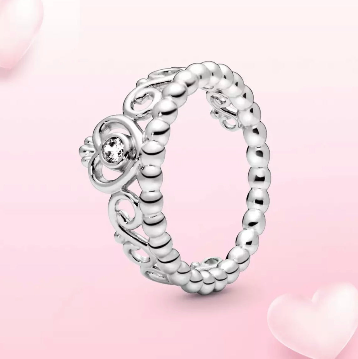 Heart Tiara Rings