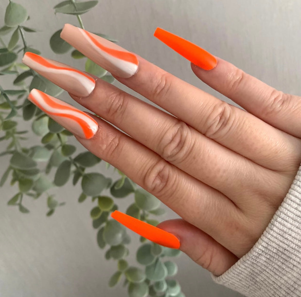 Orange Swirl