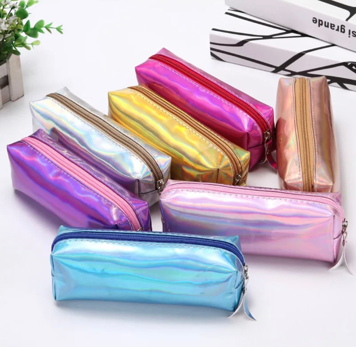 Metallic Pencil Cases
