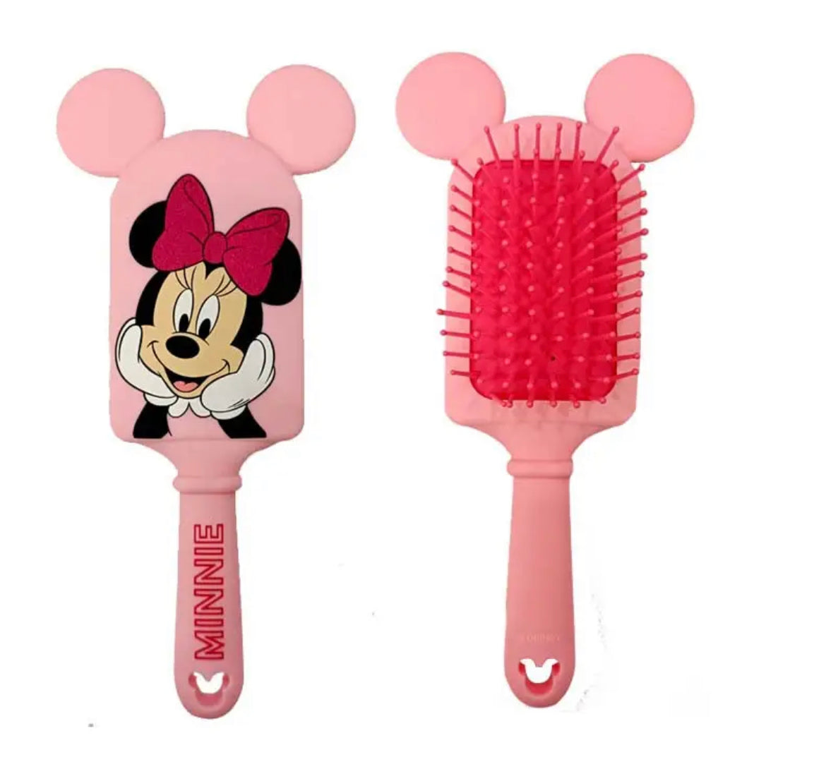Pink Minnie Hair Brush