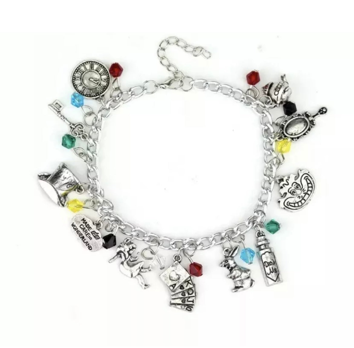 Alice In Wonderland Charm Bracelet