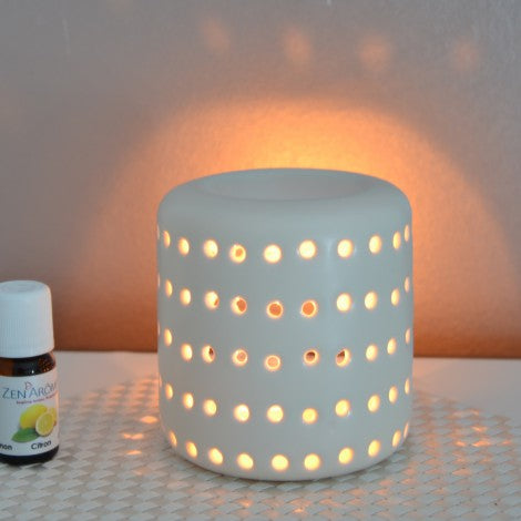 White Ceramic Oil Burner