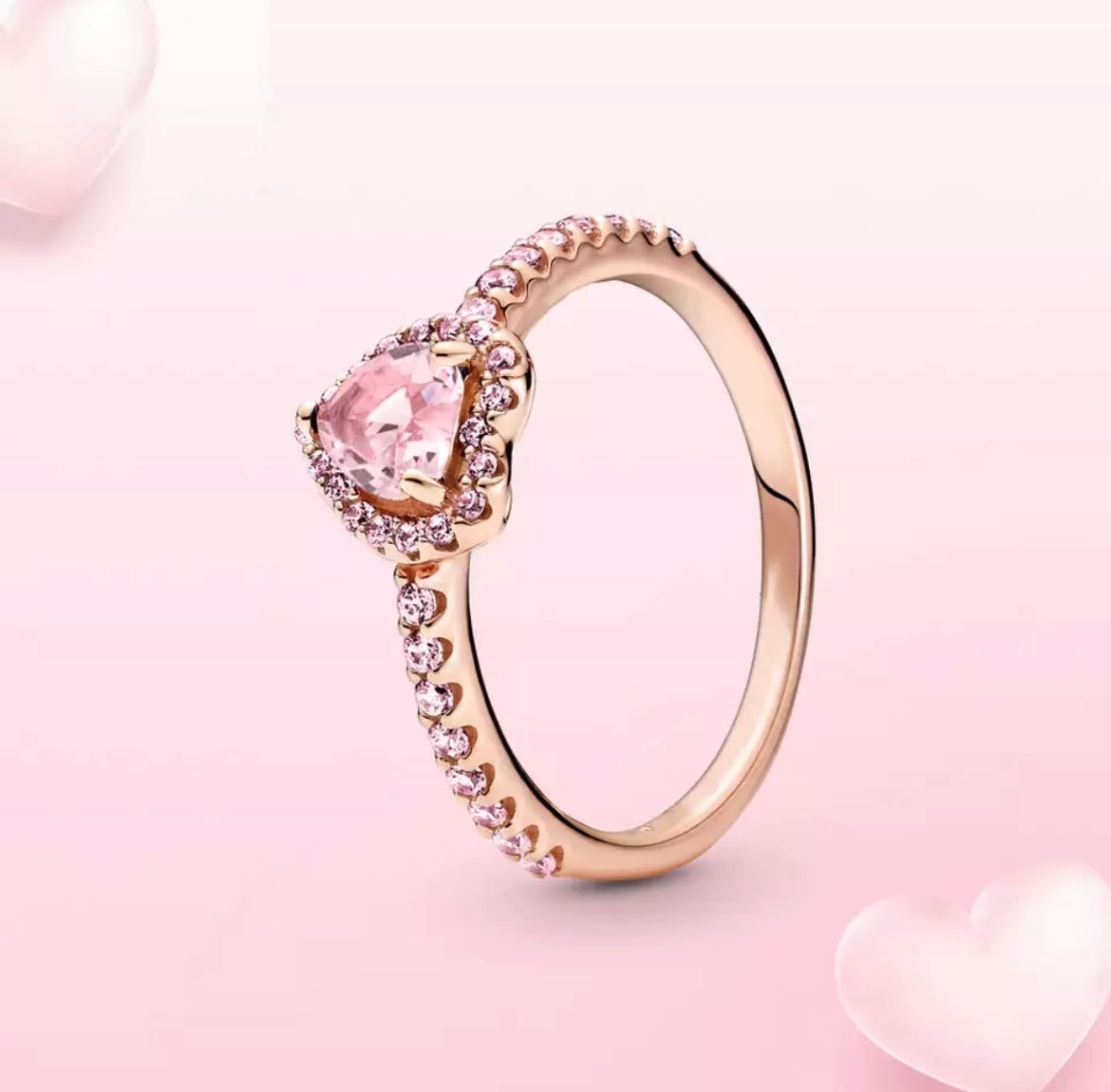 Love Is All You Need Diamanté Ring -Various Colours