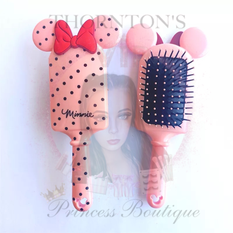 Polka Dot Bow Hair Brush