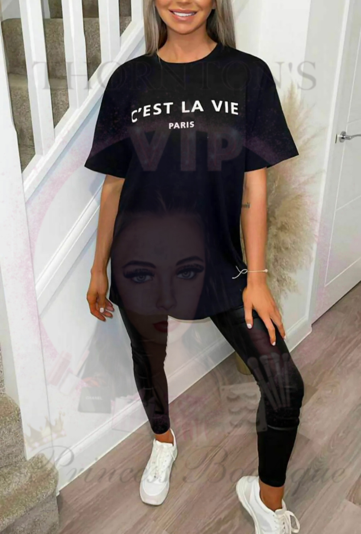 C’est La Vie Slogan T-Shirt
