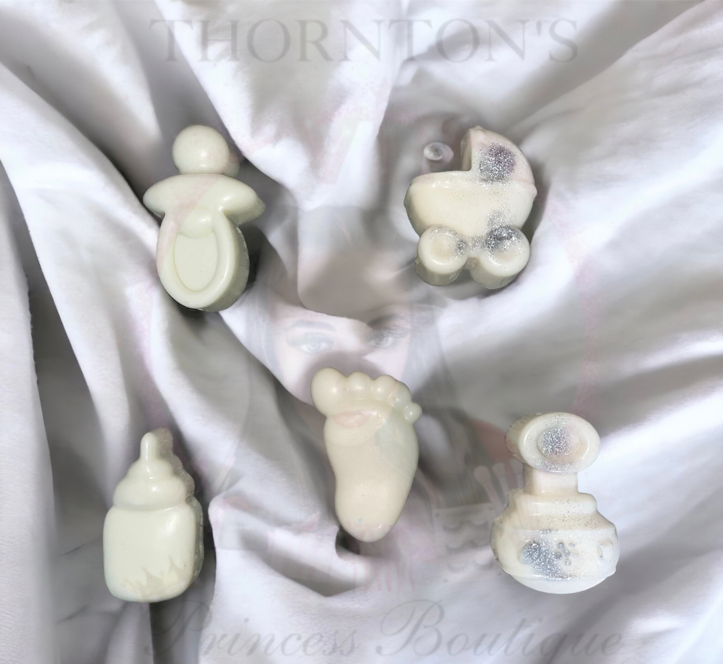 Set Of 5 3D Baby Melts