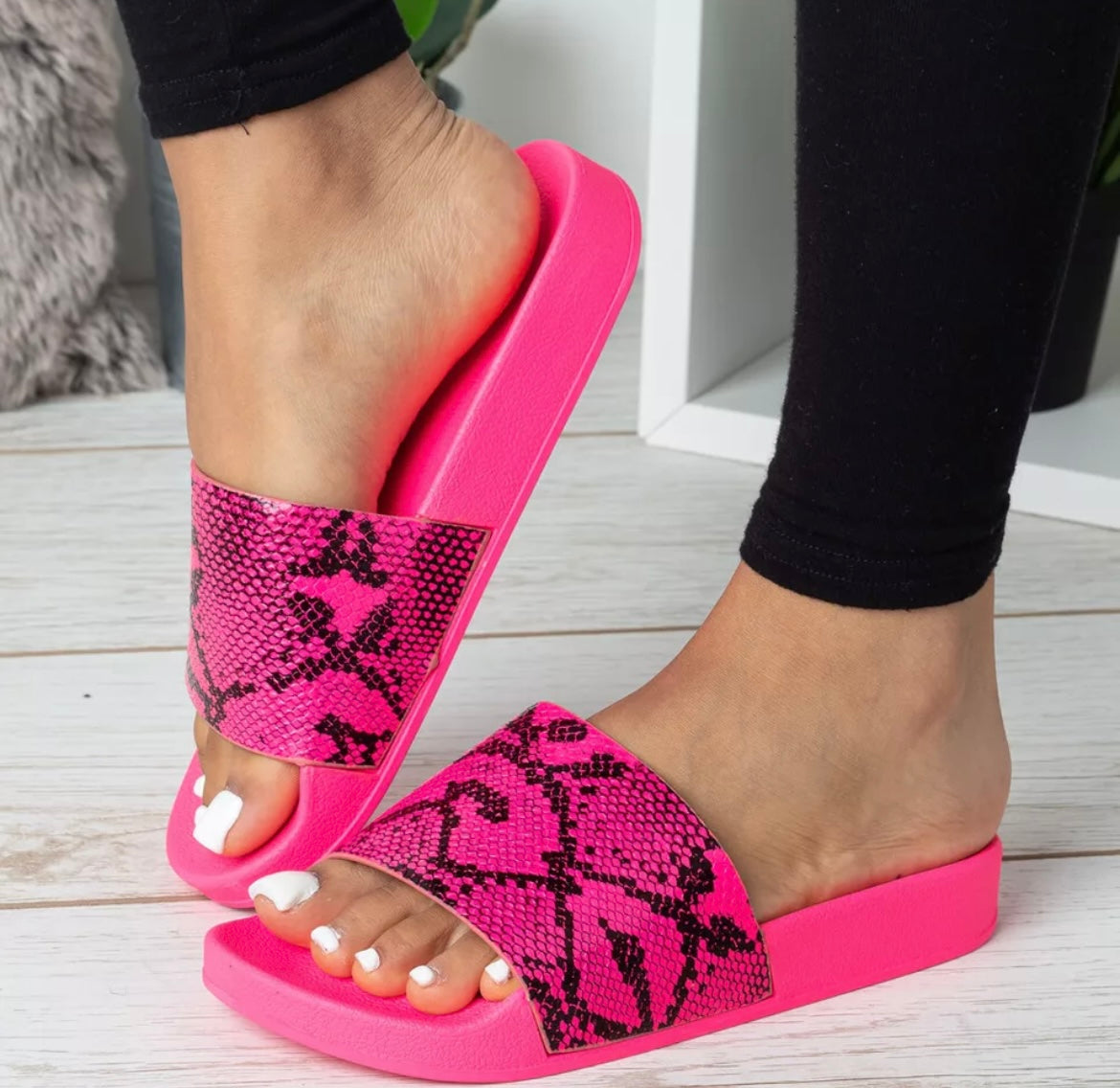 Snake Skin Sliders