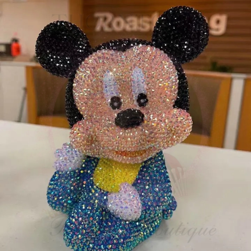 DIY Mickey & Minnie Diamond Delight Money Box Kit