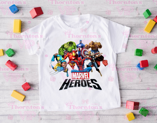 Kid’s Themed Heroes T-Shirt