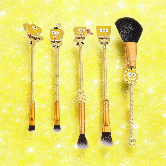 SpongeBob Makeup Brush Set