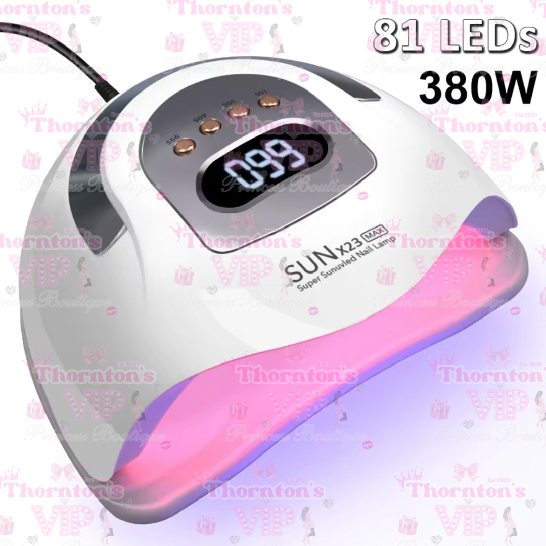 SUN X23 81 LED UV Nail Lamp