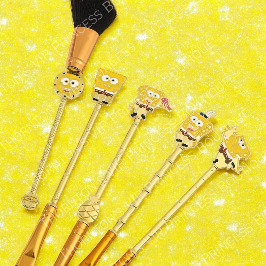 SpongeBob Makeup Brush Set