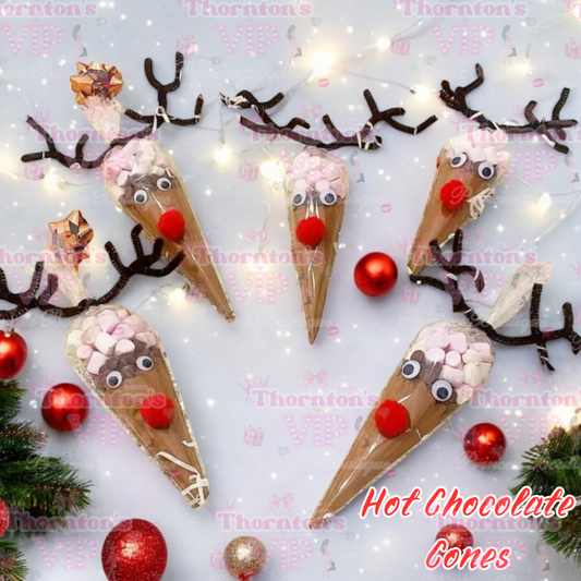 MEGA HOT SELLING🔥Reindeer Hot Chocolate Cones