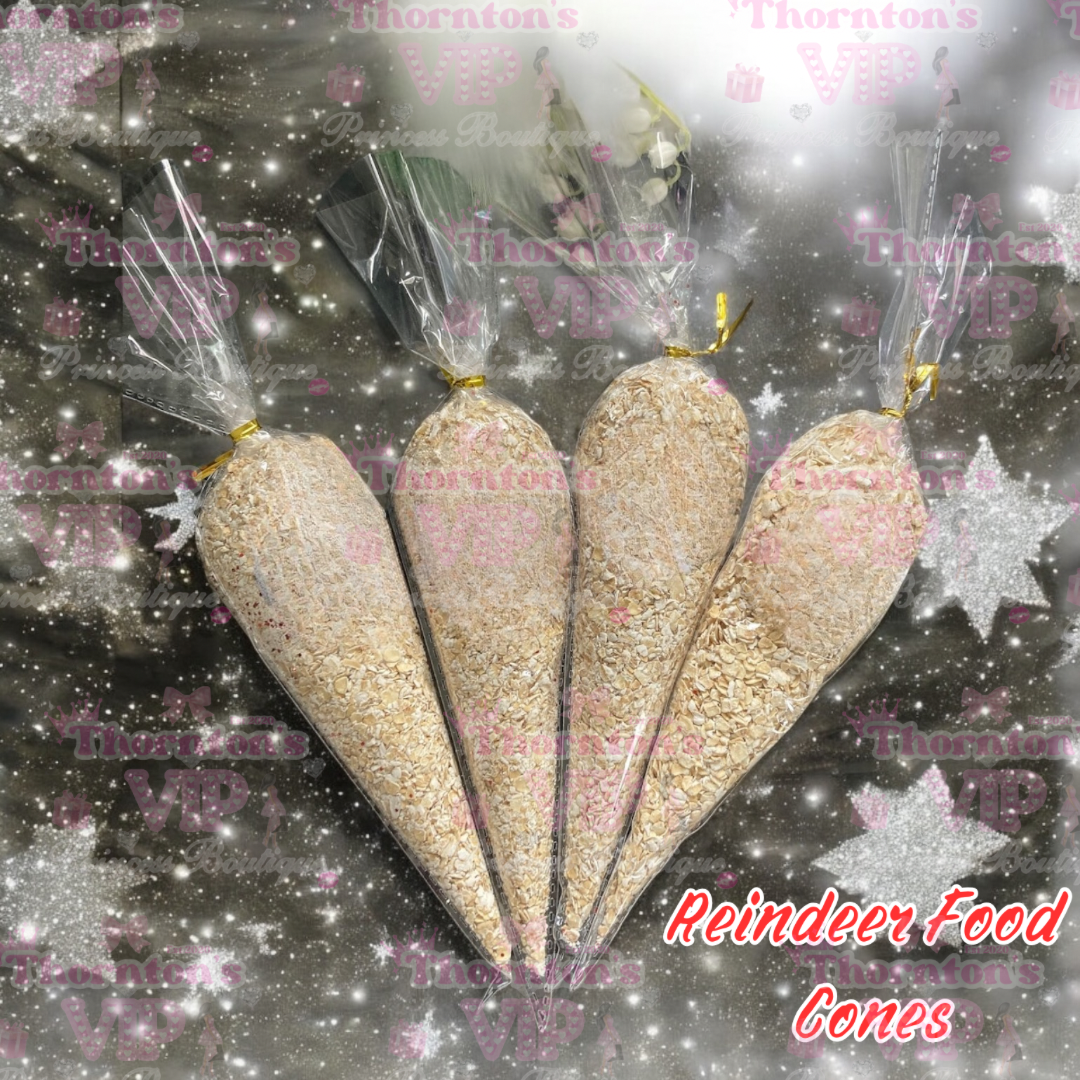 Reindeer Food Cones