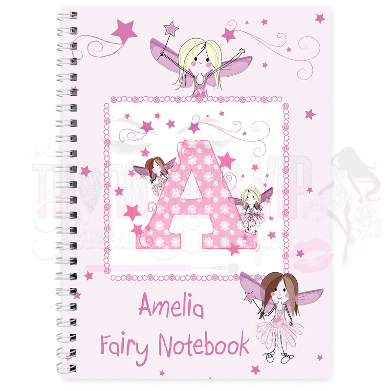 Personalised Fairy Notebook