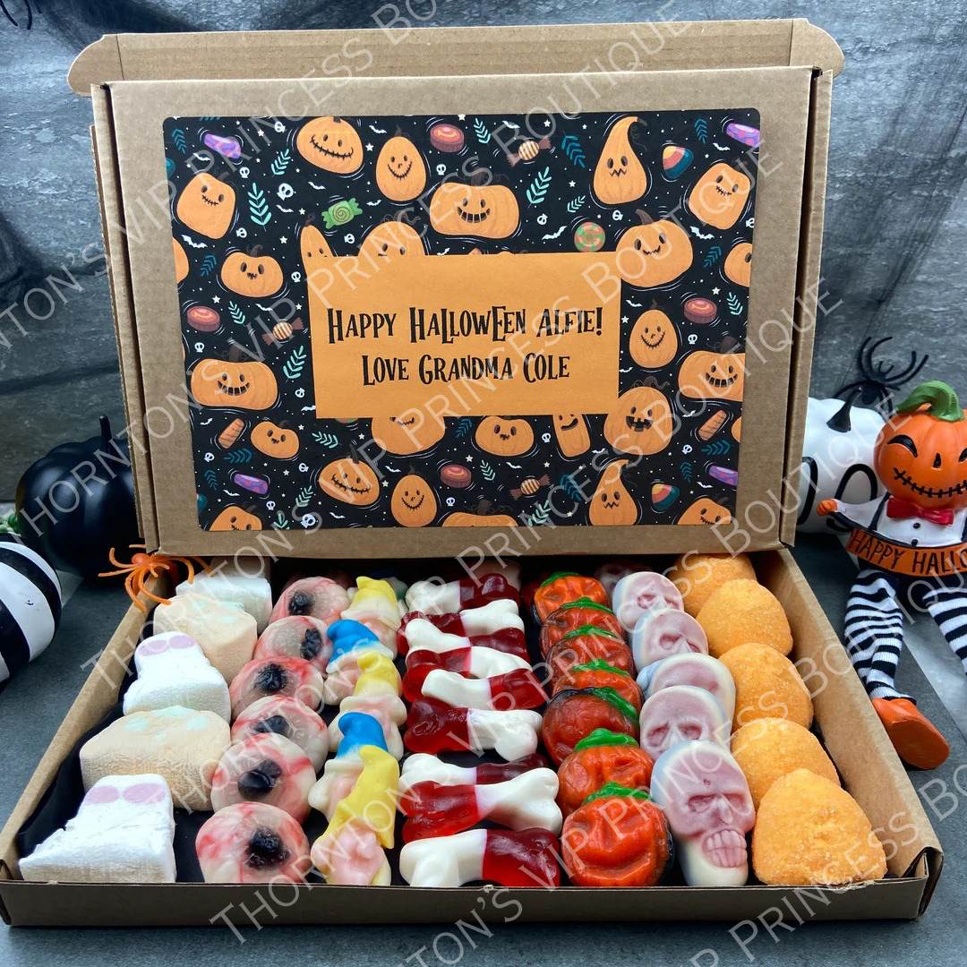 Halloween Personalised Sweetie Letterbox Treats