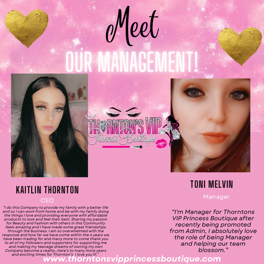 💗👑Meet Our Management👑💗