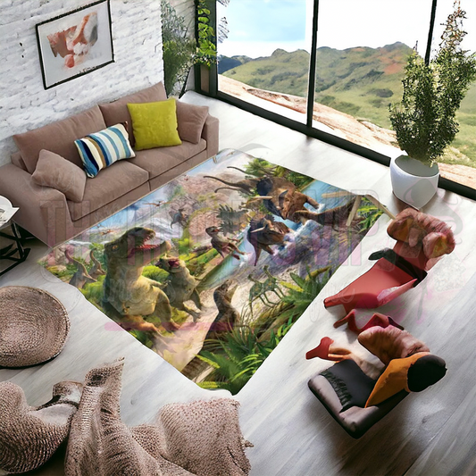 Dino Land Rug