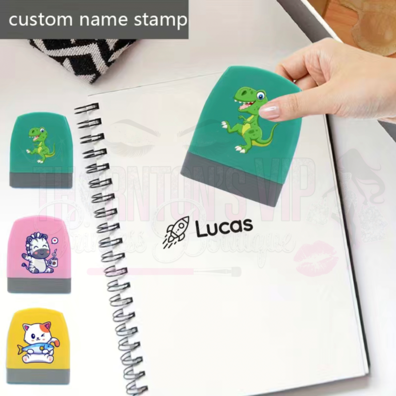 CuteInk Kids Personalised Clothing Stamp
