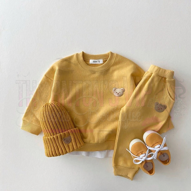 Bear Cub Cozy Tracksuit Set