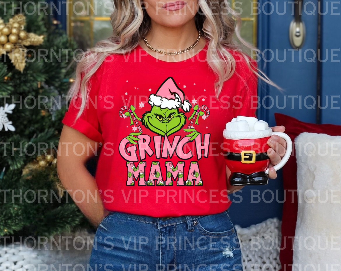 Grinch Mama T-Shirt