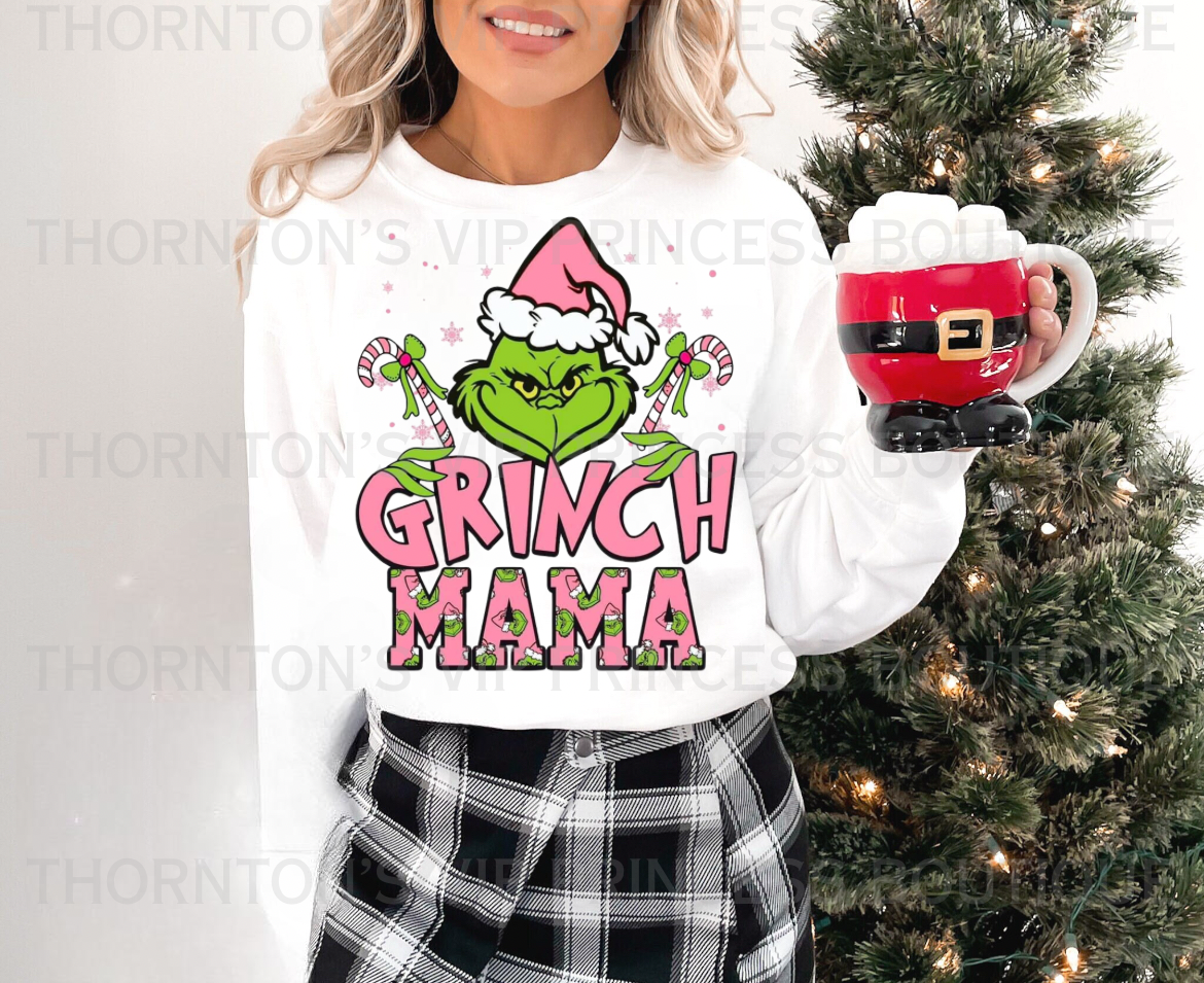 Grinch Mama Jumper