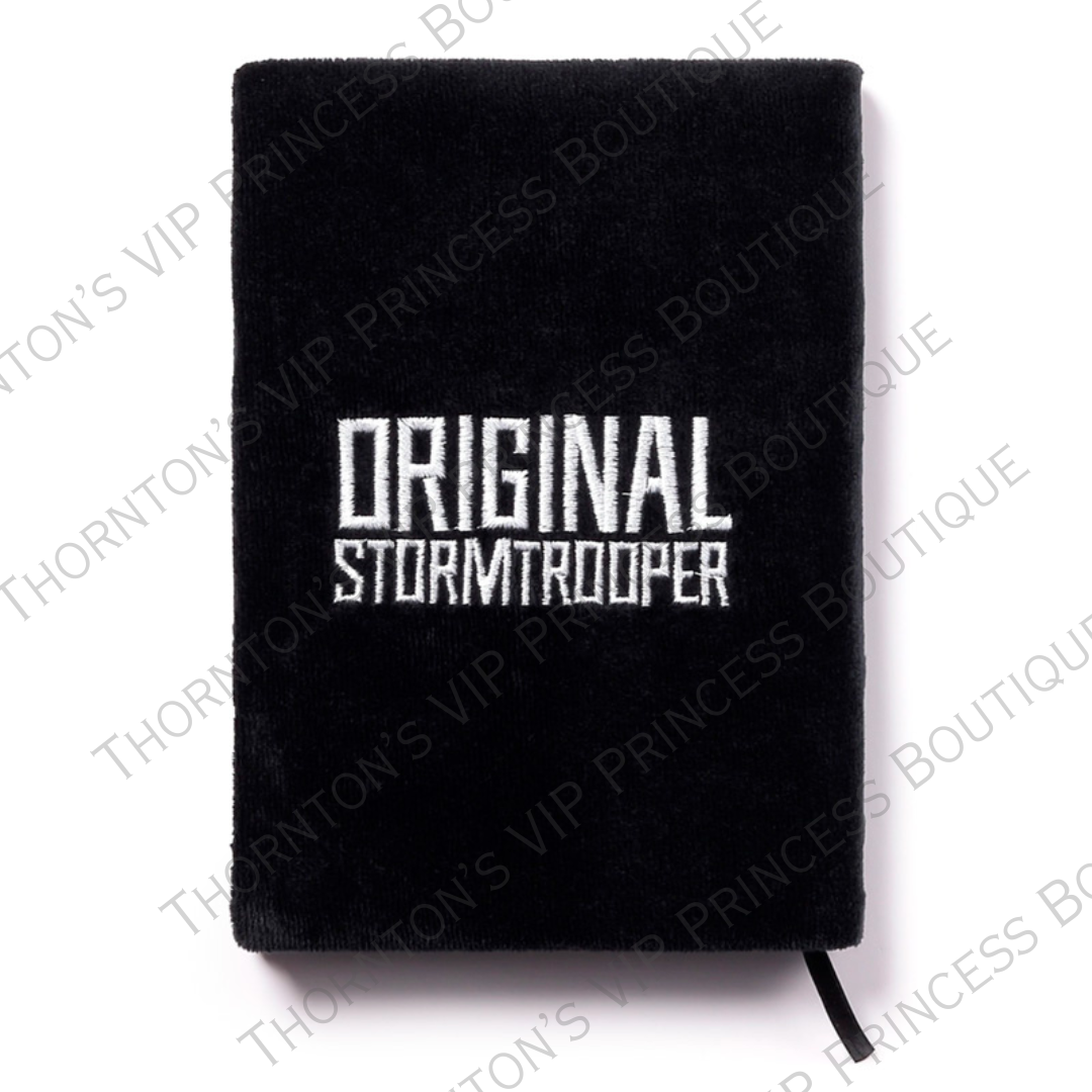 Fluffy Plush Stormtrooper A5 Notebook