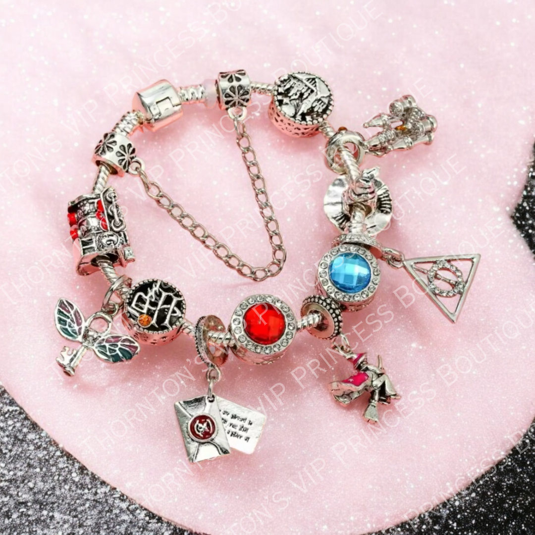 Wizard Inspired Charm Bracelet