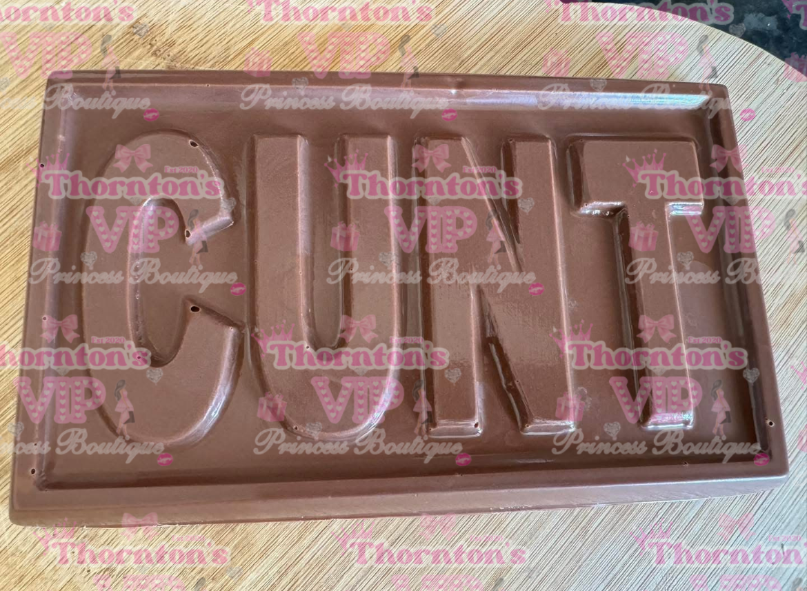 Novelty Chocolate Swear Bars