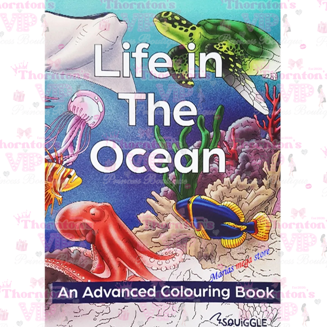 Ocean Colouring Book