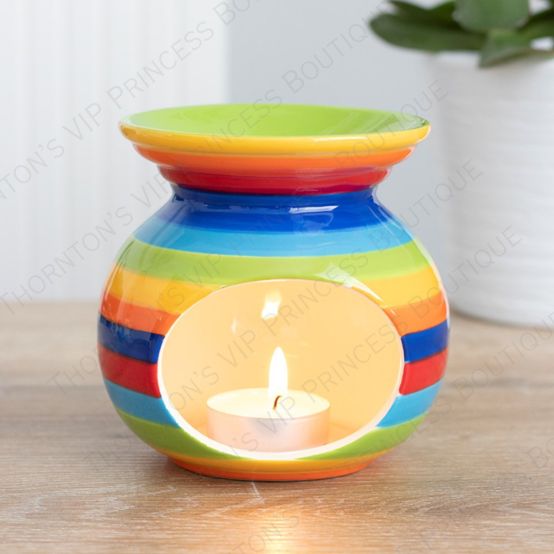 Rainbow Stripe Burner