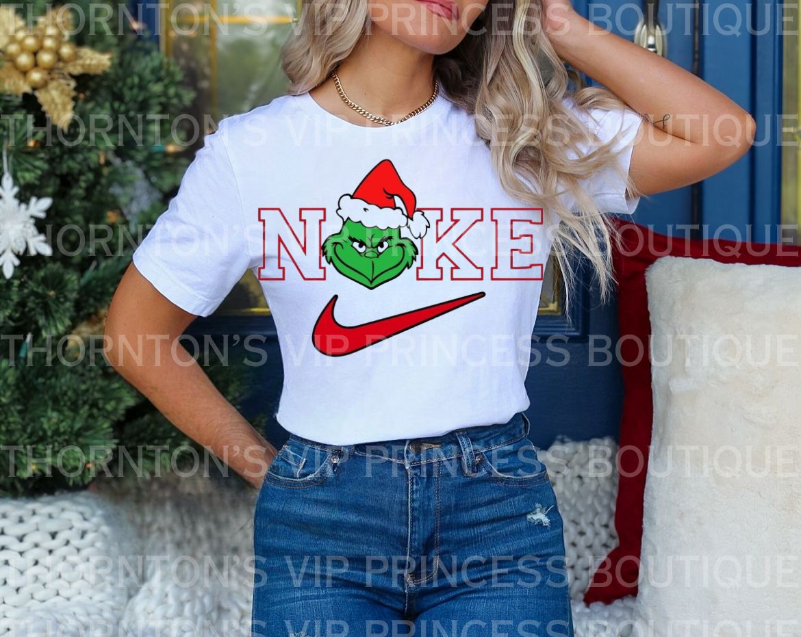 Grinch ‘Nike’ T-Shirt (Unisex)